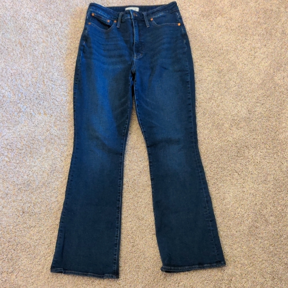 Madewell Curvy Skinny Flare Size 31T Jeans
